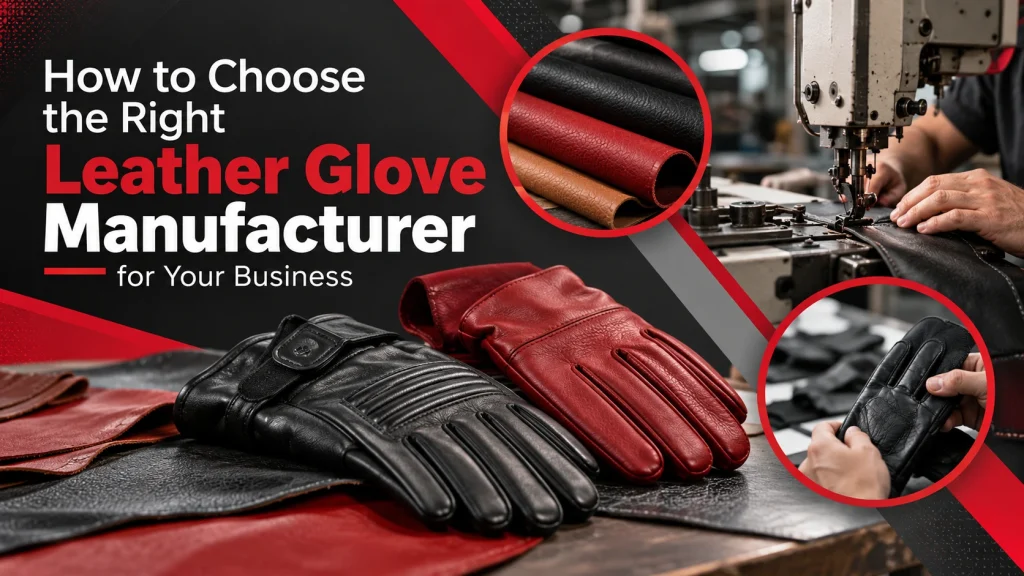 Leather glove manufacturer producing quality leather gloves